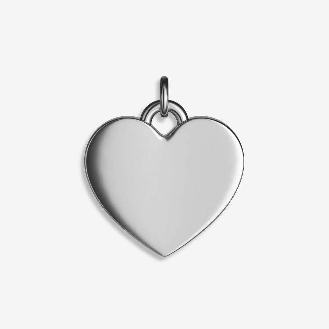 Heart Pendant in Sterling Silver