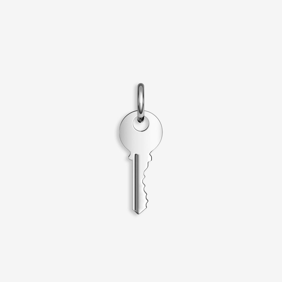 Key Pendant in Sterling Silver