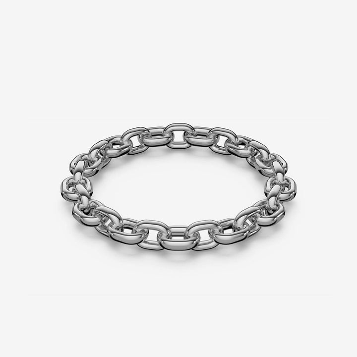 Chain Stacking Ring in Sterling Silver