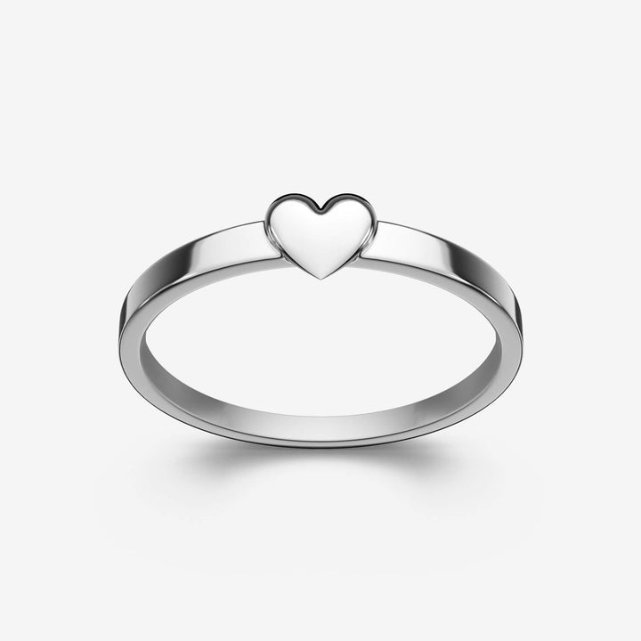 "Heart" Ring in Sterling Silver