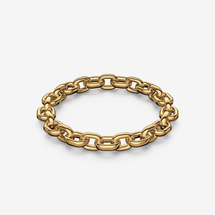 Chain Stacking Ring in Sterling Silver