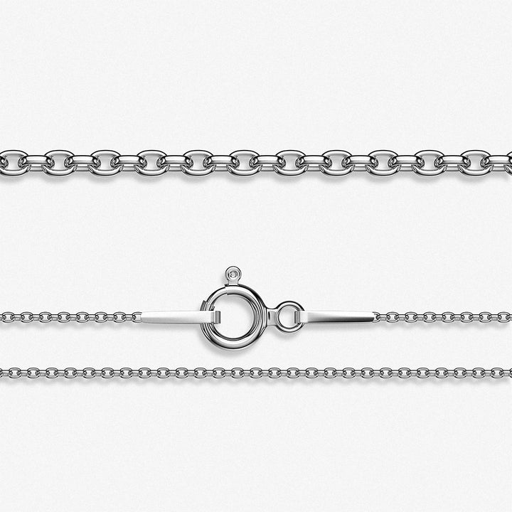 Anchor Pendant Chain in Sterling Silver