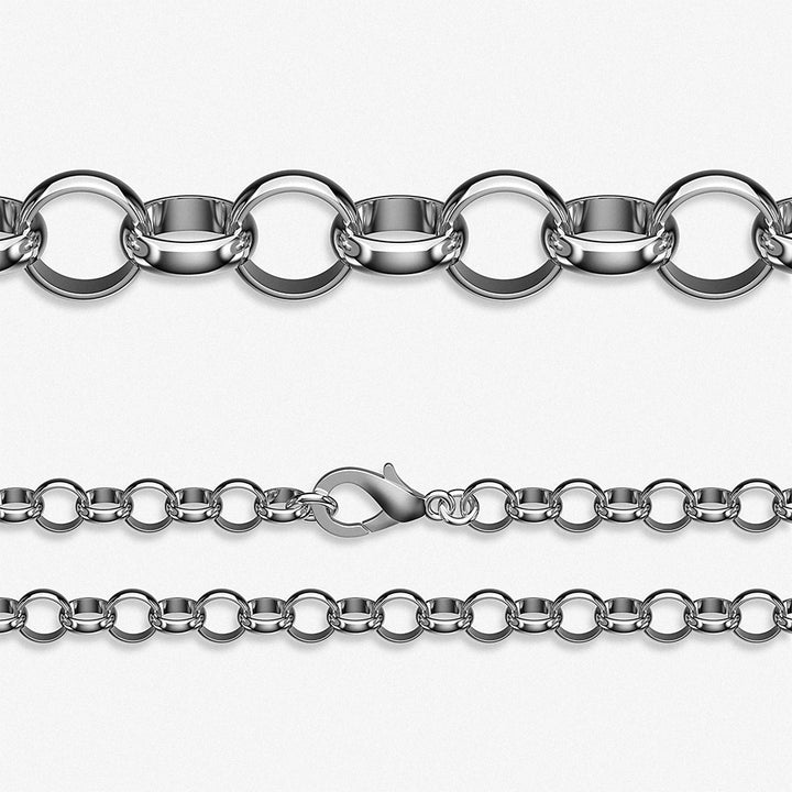 Rolo Chain Necklace in Sterling Silver