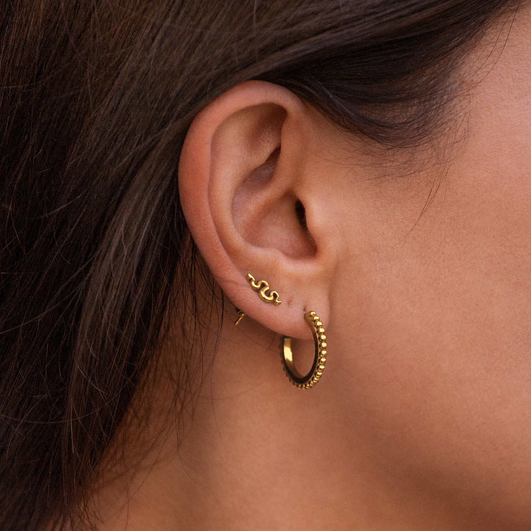 Hoop Earrings in Sterling Silver