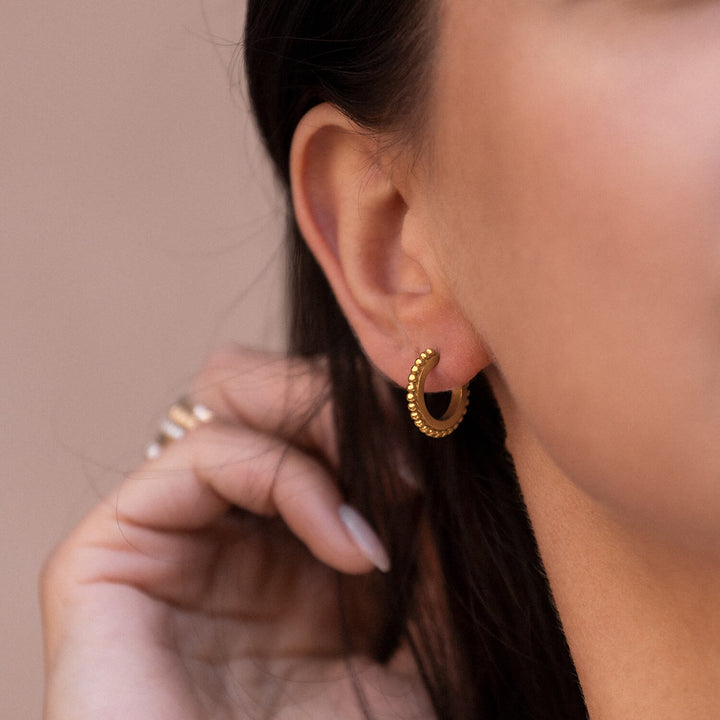 Hoop Earrings in Sterling Silver