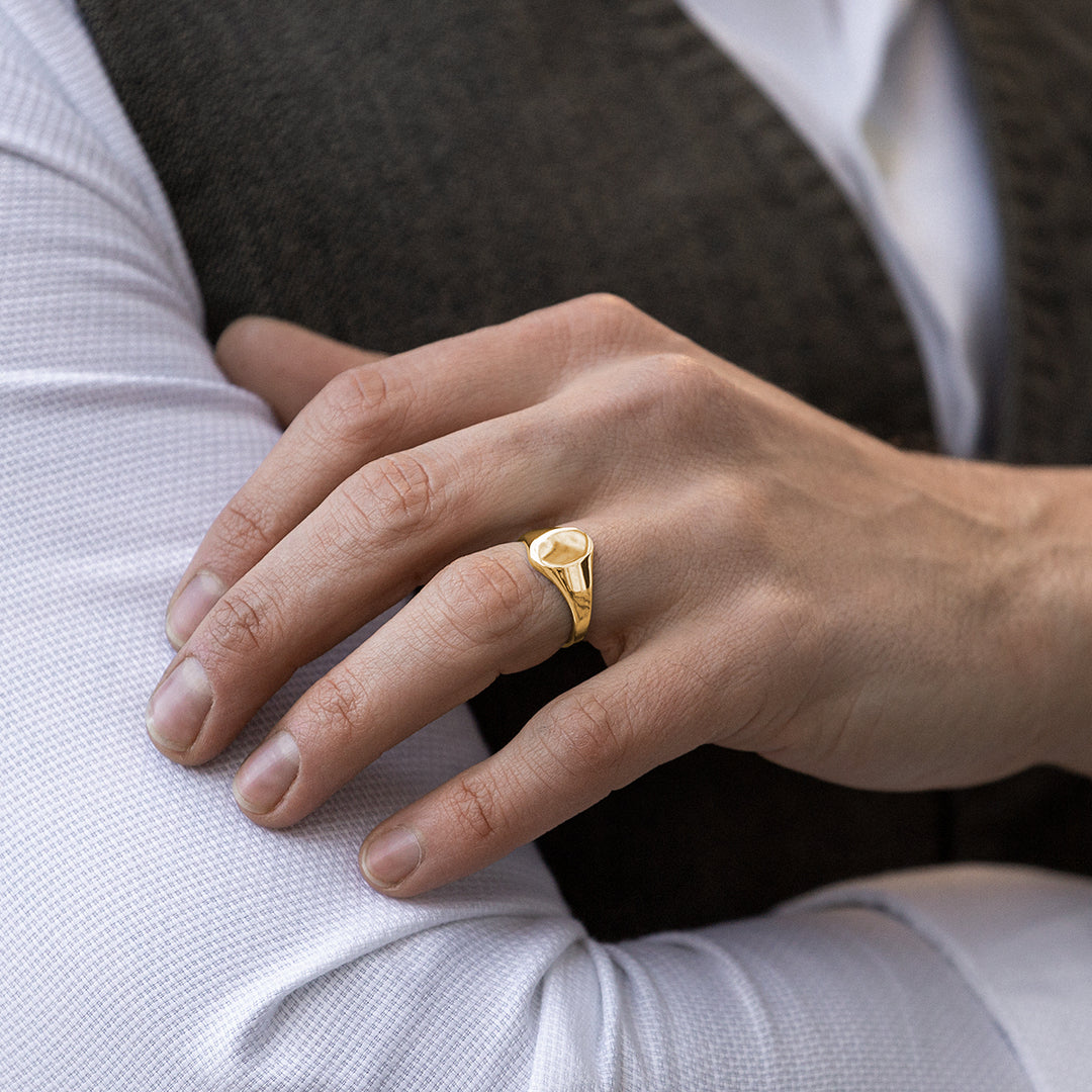 Signet Ring in Sterling Silver