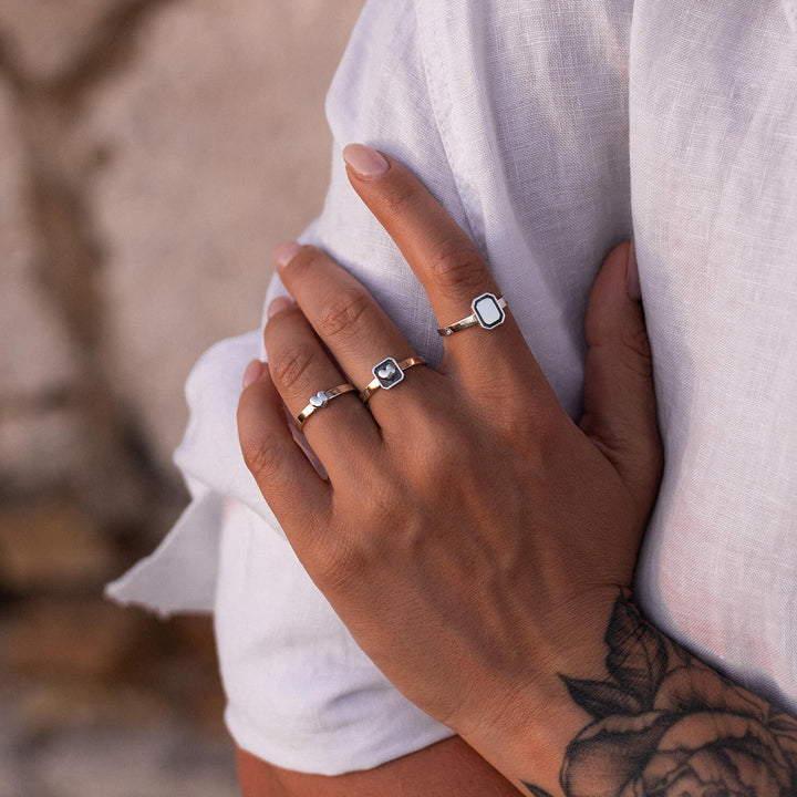 "Heart" Ring in Sterling Silver